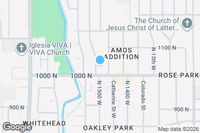 Map image of the property - 1020 N 1500 W