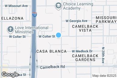Map image of the property - 2309 W Colter St