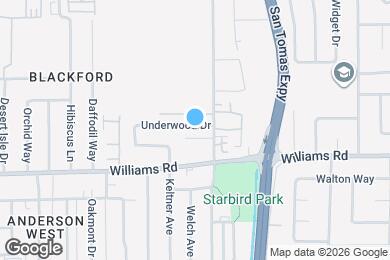 Map image of the property - 3730 Underwood Dr