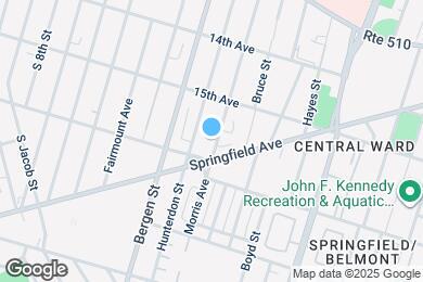 Map image of the property - 373 Morris Ave
