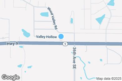 Map image of the property - 3412 Valley Hollow
