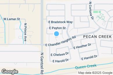 Map image of the property - 39245 N Cali Cir