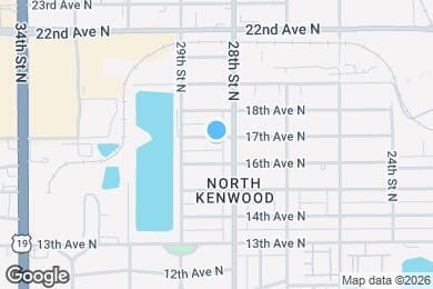 Map image of the property - 2826 17th Ave N