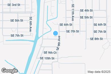 Map image of the property - 817 SE 8th St