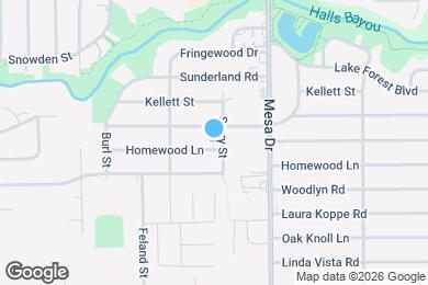 Map image of the property - 8631 Homewood Ln