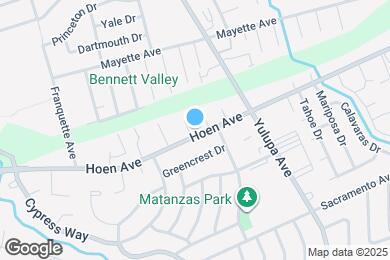 Map image of the property - 3721 Hoen Ave