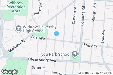 Map image of the property - 2552 Erie Ave
