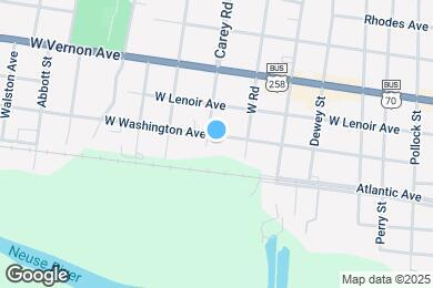 Map image of the property - 1010 W Washington Ave