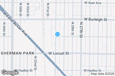 Map image of the property - 2931 W Chambers St