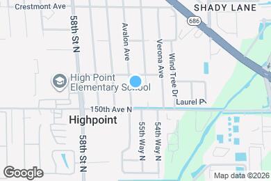 Map image of the property - 15117 Avalon Ave