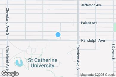 Map image of the property - 1887 Randolph Ave