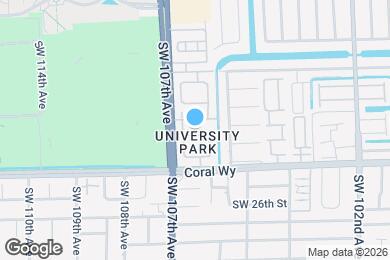 Map image of the property - 10611 SW 22nd Ln