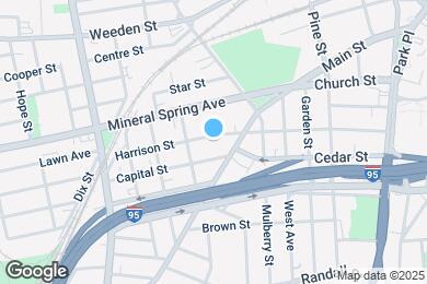 Map image of the property - 152 Harrison St
