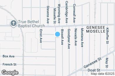 Map image of the property - 351 Moselle St