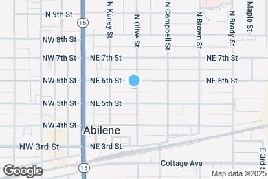 Map image of the property - 510 N Olive St