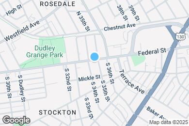 Map image of the property - 3408 Federal St