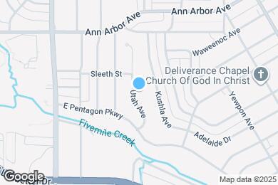 Map image of the property - 4524 Utah Ave