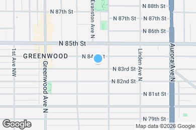 Map image of the property - 540 N 83rd St