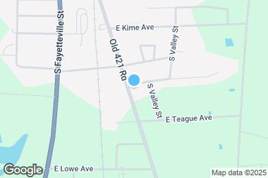 Map image of the property - 633 S Greensboro St