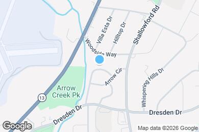 Map image of the property - 2922 Arrow Creek Dr