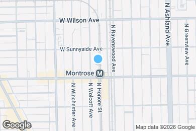 Map image of the property - 4421 N Wolcott Ave