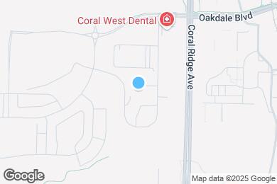 Map image of the property - 2857 Coral Ct