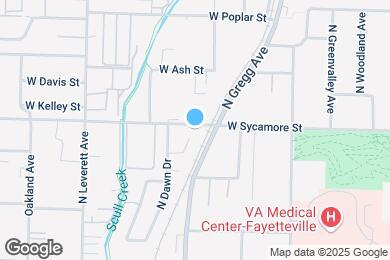 Map image of the property - 594 W Moan Pl