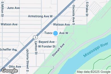 Map image of the property - 613 Bay St