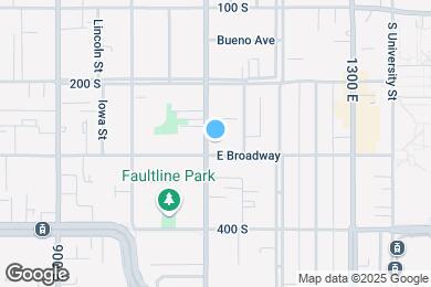 Map image of the property - 273 S 1100 E
