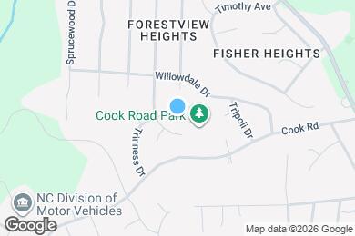 Map image of the property - 6 Halsey Pl