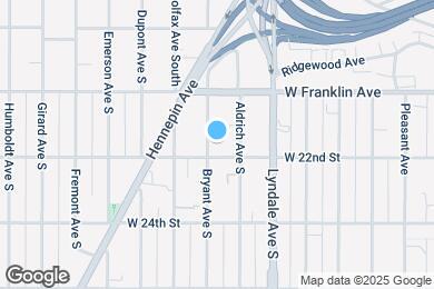 Map image of the property - 2117 Bryant Ave S