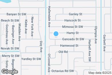 Map image of the property - 575 Gancedo St SW