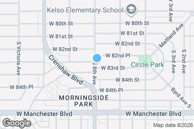 Map image of the property - 3021 W 83rd St