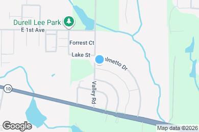 Map image of the property - 107 Hampton Dr