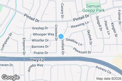 Map image of the property - 518 Woodlark Dr