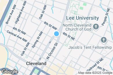 Map image of the property - 633 N Ocoee St