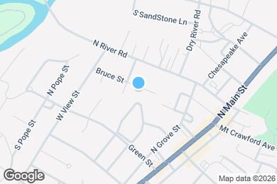 Map image of the property - 320 Bruce St