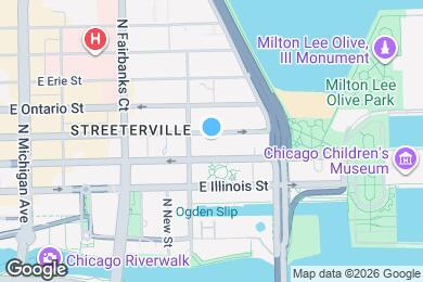 Map image of the property - 415 E Ohio St