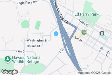 Map image of the property - 1415 Highland Ave