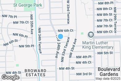 Map image of the property - 3361 NW 5th Pl