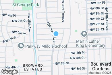 Map image of the property - 3361 NW 5th Pl