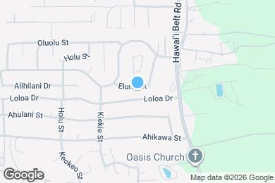 Map image of the property - 73-4223 Eluna St