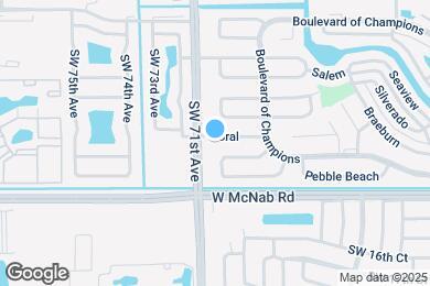 Map image of the property - 6904 Doral