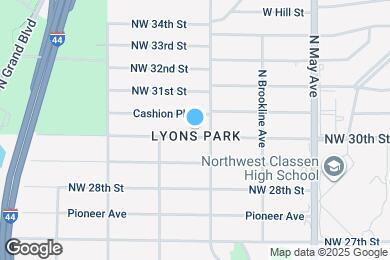Map image of the property - 3113 NW 30th St