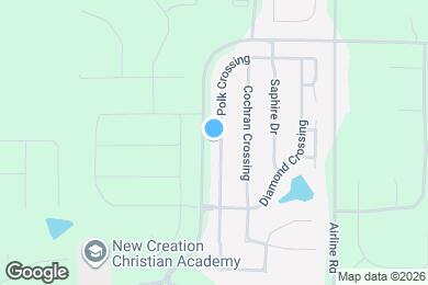 Map image of the property - 1219 Polk Crossing