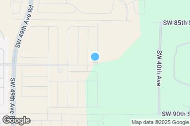 Map image of the property - 8740 SW 43rd Ter