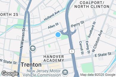 Map image of the property - 110 N Stockton St