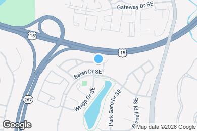 Map image of the property - 307 Ebaugh Dr SE
