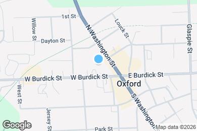 Map image of the property - 23 W Burdick St