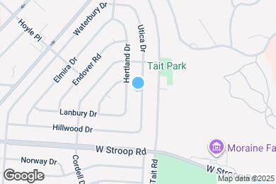 Map image of the property - 3813 Utica Dr